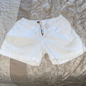 Chubbies 5 inch shorts with elastic waistband. Snug fit. Rarely worn.